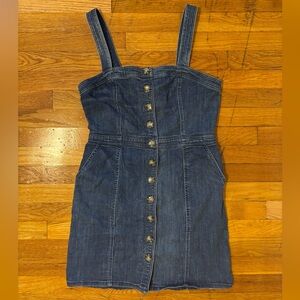 Express Women's Blue Denim dress